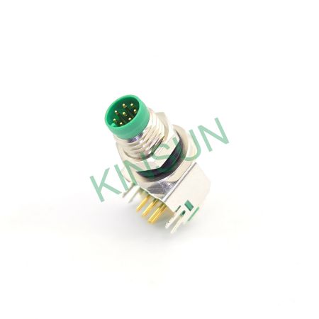 M8 Right-Angled Male 8Pin Connector